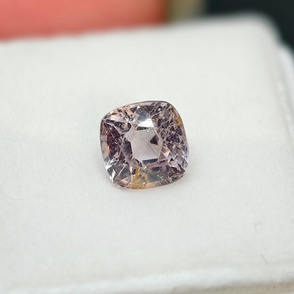 1.57ct Burmese Spinel Gemstone Cushion Cut No Treatment